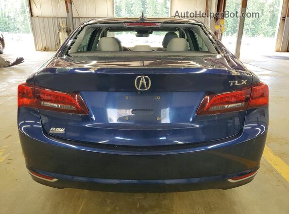 19UUB2F54GA006786 2016 ACURA TLX Blue Vista trasera