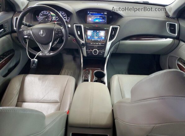 19UUB2F54GA006786 2016 ACURA TLX Blue Vista del salpicadero