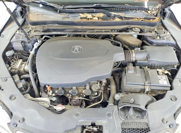 19UUB2F54GA006786 2016 ACURA TLX Blue Vista interior trasera