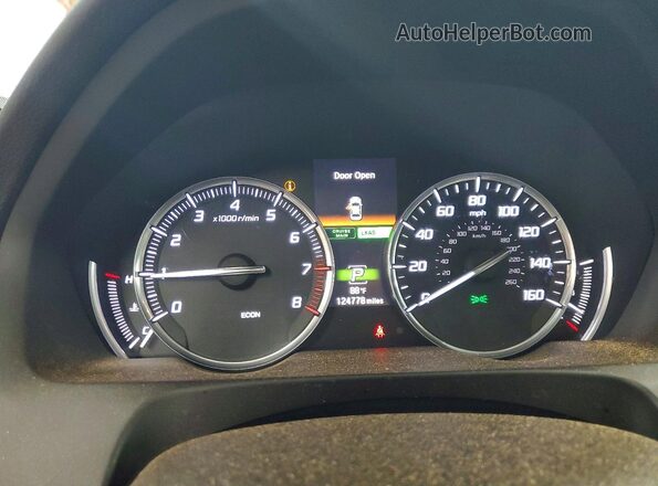 19UUB2F54GA006786 2016 ACURA TLX Blue Vista del cuadro de instrumentos