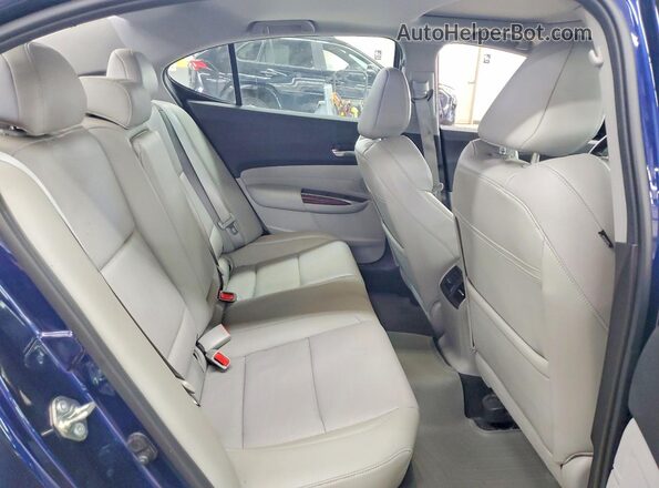 19UUB2F54GA006786 2016 ACURA TLX Blue Vista de los asientos traseros