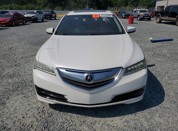 19UUB2F54GA010028 2016 ACURA TLX White Вид спереду