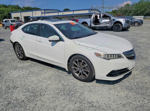 19UUB2F54GA010028 2016 ACURA TLX White Передня права чверть