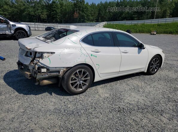 19UUB2F54GA010028 2016 ACURA TLX White Задня права чверть