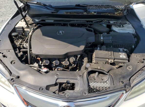19UUB2F54GA010028 2016 ACURA TLX White Вид задньої частини салону