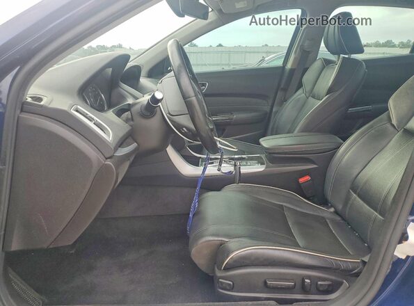 19UUB2F54JA011025 2018 ACURA TLX Blue წინა სალონის ხედი