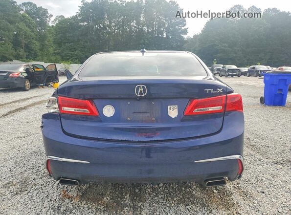 19UUB2F54JA011025 2018 ACURA TLX Blue უკანა ხედი