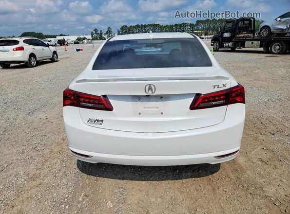 19UUB2F55HA000903 2017 ACURA TLX White Rear view