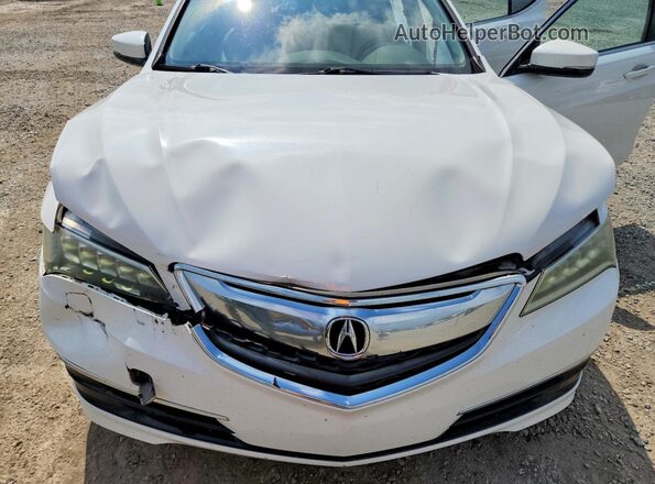 19UUB2F55HA000903 2017 ACURA TLX White Rear interior view