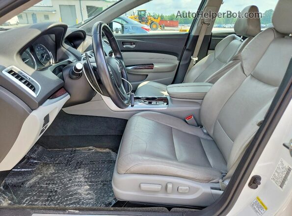 19UUB2F55HA000903 2017 ACURA TLX White Front interior view