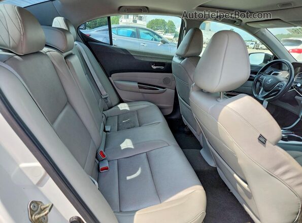 19UUB2F55HA000903 2017 ACURA TLX White Rear seats view