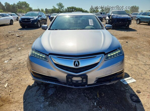 19UUB2F55HA002778 2017 ACURA TLX Silver წინა ხედი