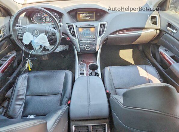 19UUB2F55HA002778 2017 ACURA TLX Silver წინა პანელის ხედი