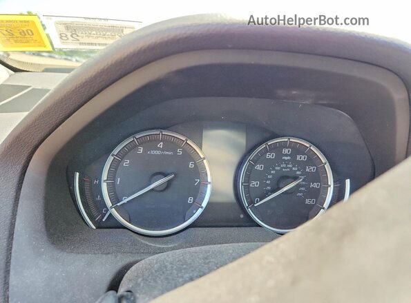 19UUB2F56JA002925 2018 ACURA TLX Коричневый Вид щитка приборов