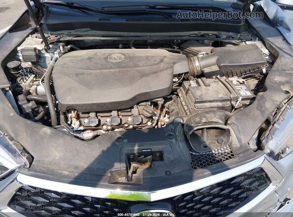 19UUB2F56JA006893 2018 ACURA TLX Silver Вид ззаду