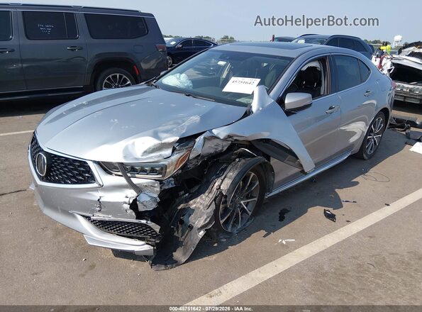 19UUB2F56JA006893 2018 ACURA TLX Silver Передня ліва чверть