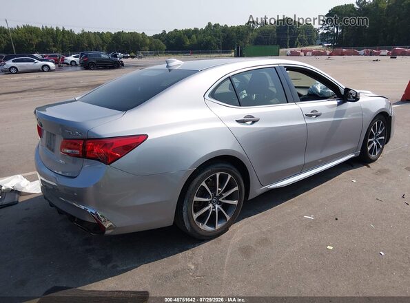 19UUB2F56JA006893 2018 ACURA TLX Silver Задня права чверть
