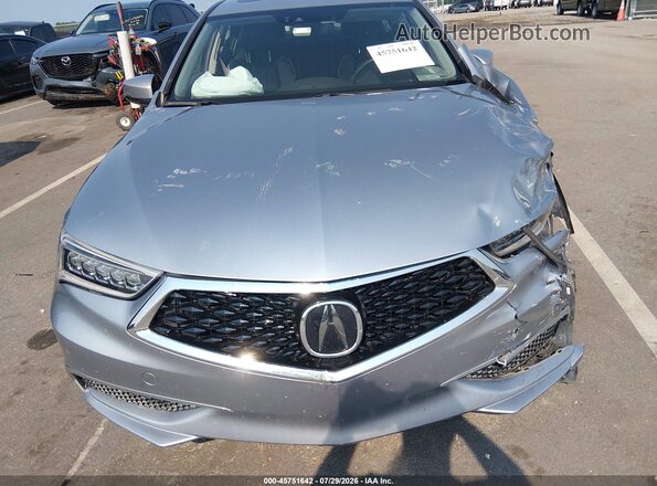 19UUB2F56JA006893 2018 ACURA TLX Silver Вид щитка приладів