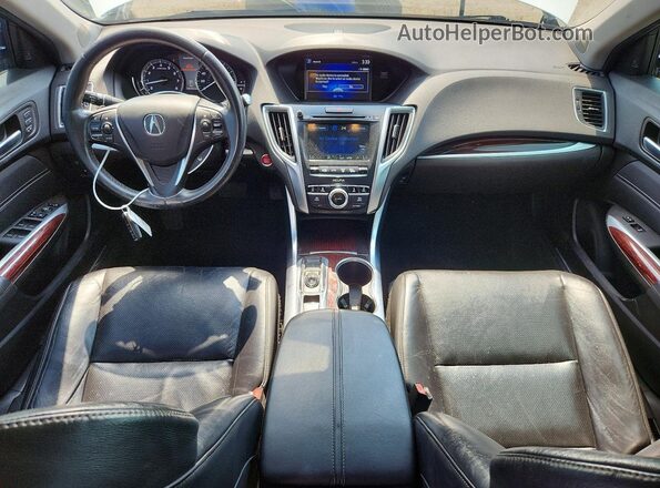 19UUB2F57GA002280 2016 ACURA TLX White Առջևի վահանակի տեսք