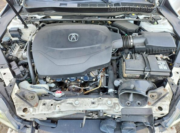 19UUB2F57GA002280 2016 ACURA TLX White Սալոնի հետևի տեսք