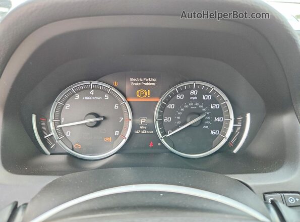 19UUB2F57GA002280 2016 ACURA TLX White Սարքավորումների վահանակի տեսք