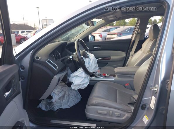 19UUB2F58GA002000 2016 ACURA TLX Серебряный Вид салона спереди