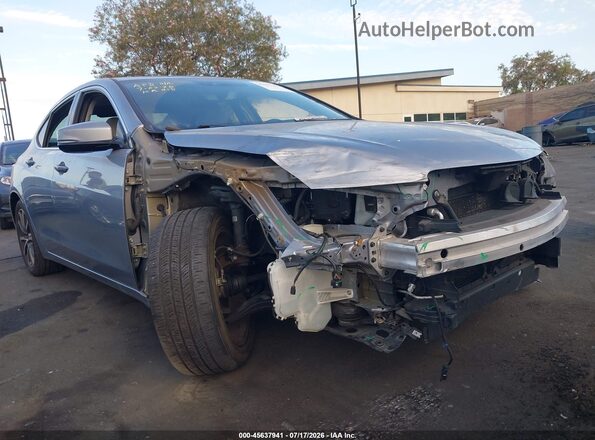 19UUB2F58GA002000 2016 ACURA TLX Серебряный Вид спереди