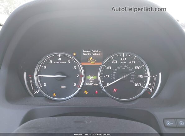 19UUB2F58GA002000 2016 ACURA TLX Серебряный Вид задних сидений
