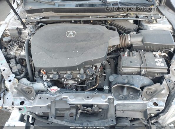 19UUB2F58GA002000 2016 ACURA TLX Серебряный Вид сзади