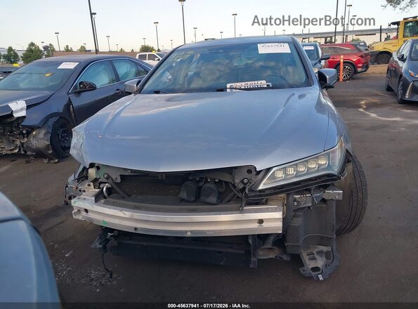 19UUB2F58GA002000 2016 ACURA TLX Серебряный Вид задней части салона
