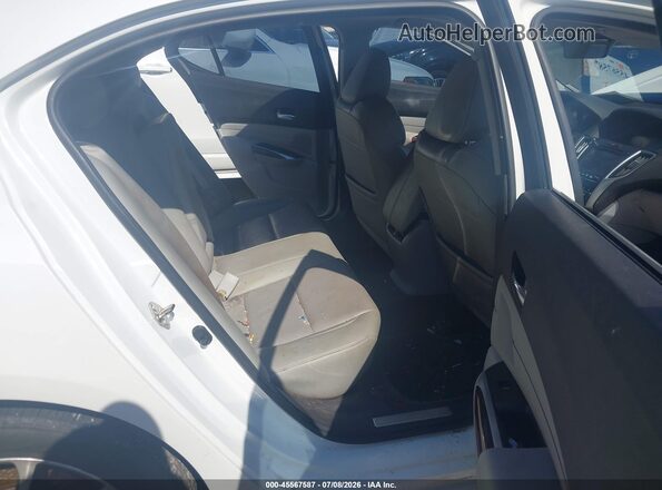 19UUB2F58GA007410 2016 ACURA TLX White VIN sticker view