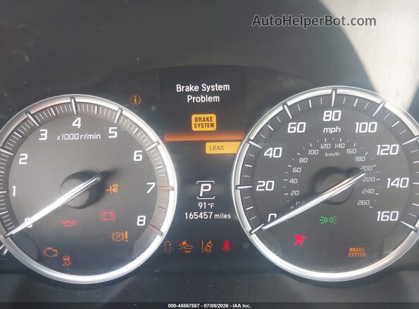 19UUB2F58GA007410 2016 ACURA TLX White 