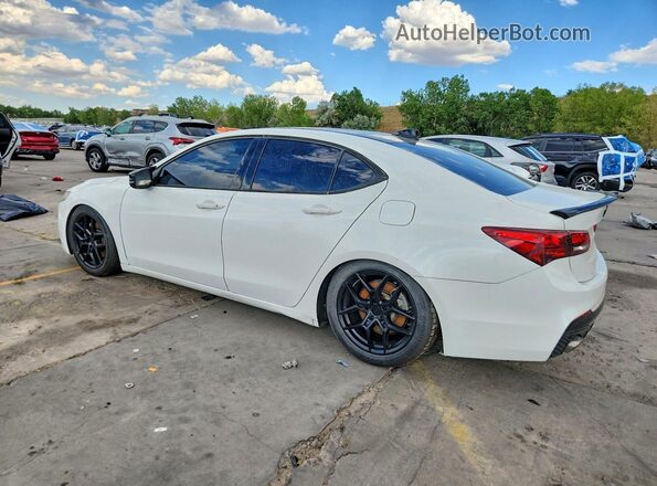 19UUB2F59GA000370 2016 ACURA TLX White Tył lewy
