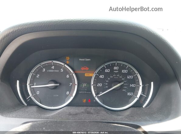 19UUB2F59GA004371 2016 ACURA TLX Silver Հետևի նստատեղերի տեսք