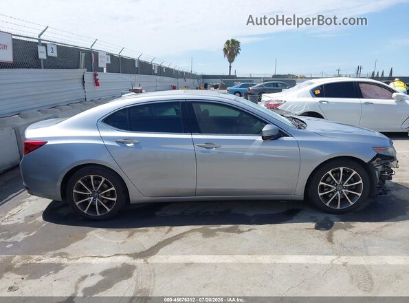 19UUB2F59GA004371 2016 ACURA TLX Silver Սալոնի 360 աստիճան տեսք