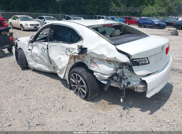 19UUB2F59JA009559 2018 ACURA TLX White უკანა მარცხენა