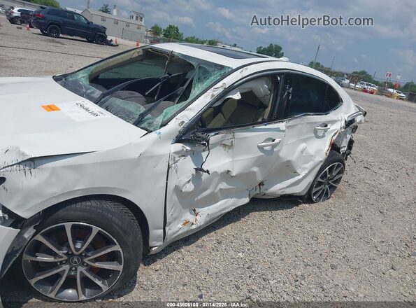 19UUB2F59JA009559 2018 ACURA TLX White წინა ხედი