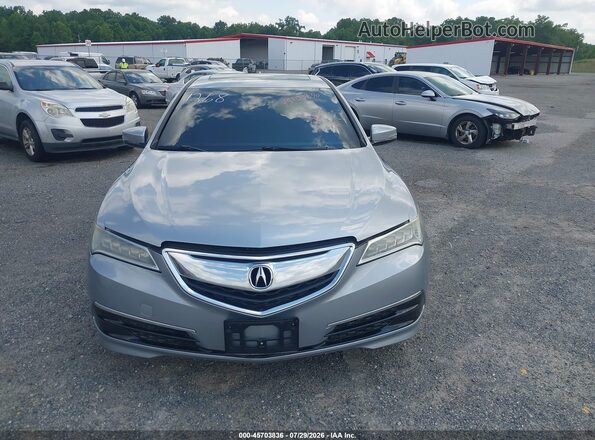 19UUB2F5XHA001268 2017 ACURA TLX Silver Widok zestawu wskaźników