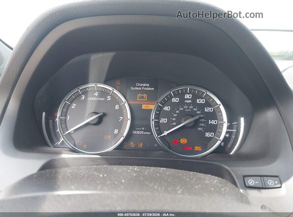19UUB2F5XHA001268 2017 ACURA TLX Silver Widok tylnych siedzeń