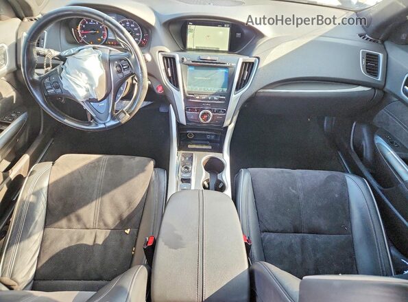19UUB2F61KA007167 2019 ACURA TLX White Widok deski rozdzielczej