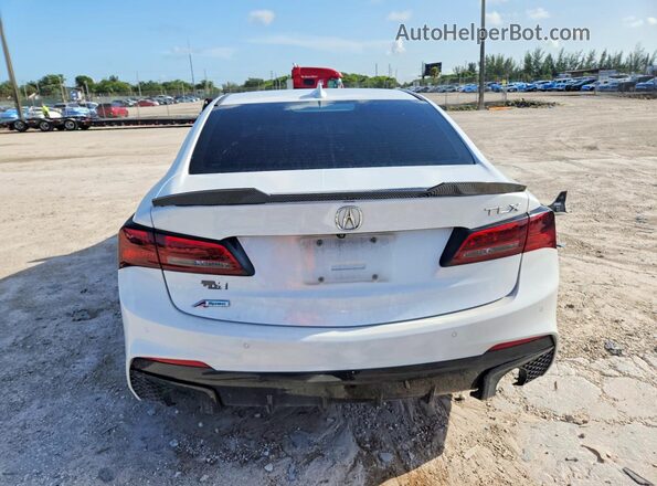 19UUB2F61KA007167 2019 ACURA TLX White Widok z tyłu