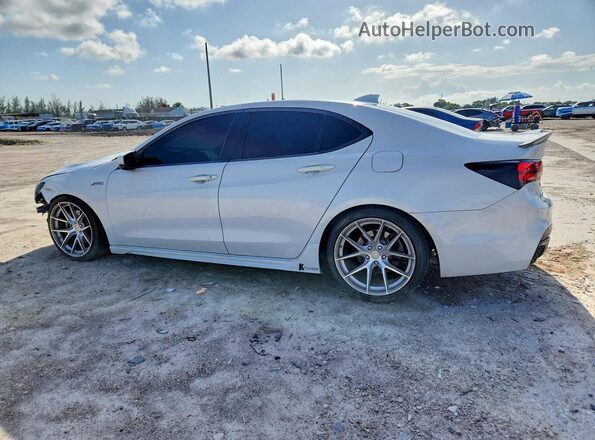 19UUB2F61KA007167 2019 ACURA TLX White Tył lewy