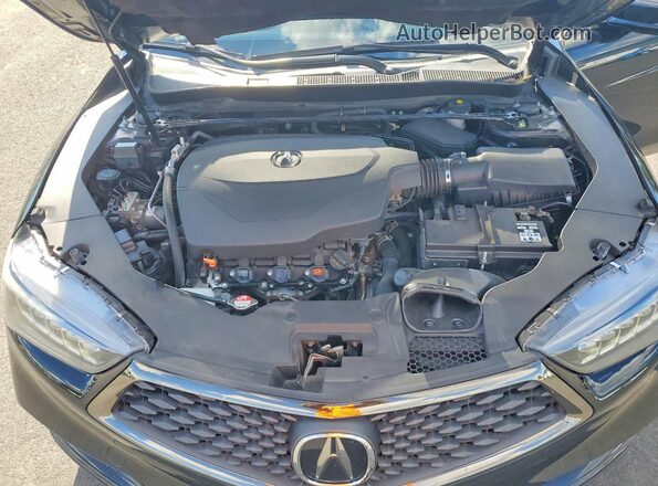 19UUB2F62JA001621 2018 ACURA TLX Black Vista interior trasera
