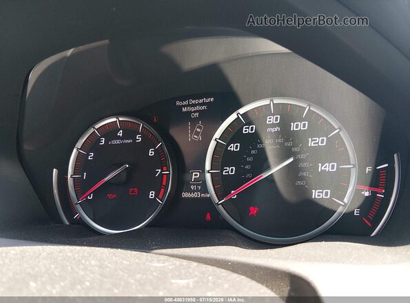 19UUB2F62JA012957 2018 ACURA TLX Blue Vista de los asientos traseros