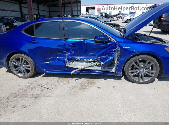 19UUB2F62JA012957 2018 ACURA TLX Blue Vista frontal