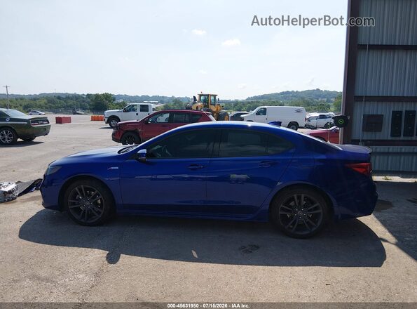 19UUB2F62JA012957 2018 ACURA TLX Blue 