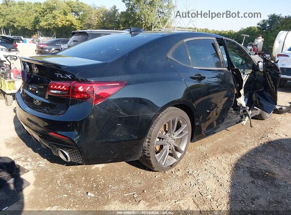 19UUB2F65KA000447 2019 ACURA TLX Black უკანა მარჯვენა