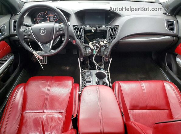 19UUB2F67JA009018 2018 ACURA TLX White წინა პანელის ხედი