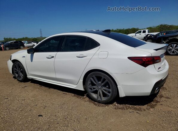 19UUB2F67LA004954 2020 ACURA TLX White Trasero izquierdo