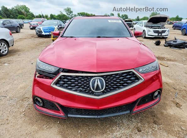 19UUB2F68JA001025 2018 ACURA TLX Red Vista frontal